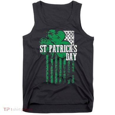 American Flag Saint Patricks Day For And Women Tank Top