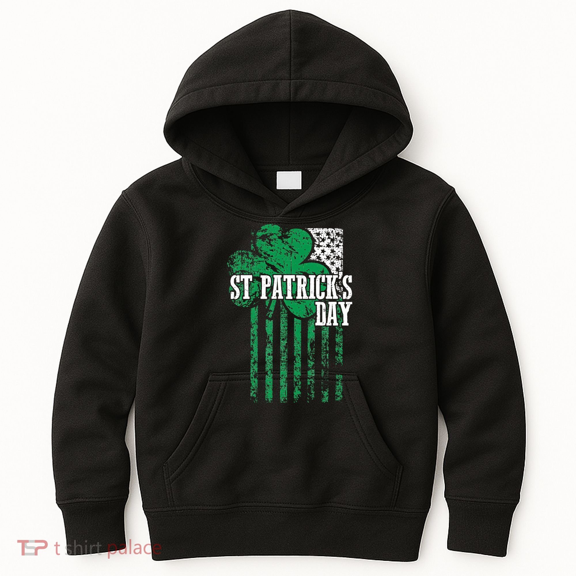 American Flag Saint Patricks Day For And Women Kids Hoodie