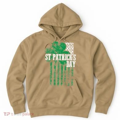 American Flag Saint Patricks Day For And Women Hoodie