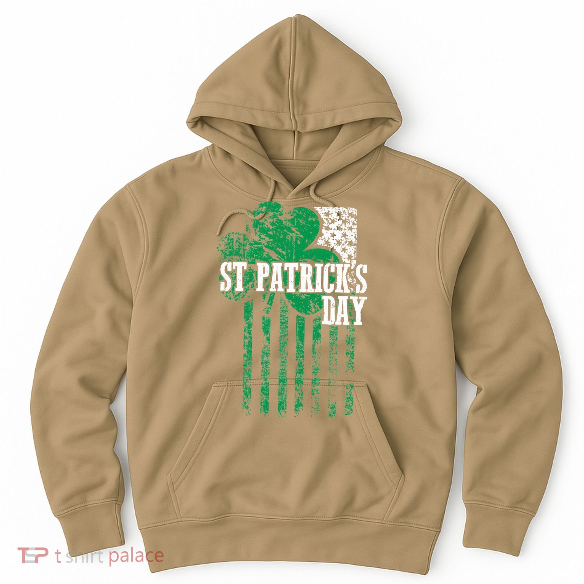 American Flag Saint Patricks Day For And Women Hoodie