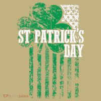 American Flag Saint Patricks Day For And Women Polo thumb 2