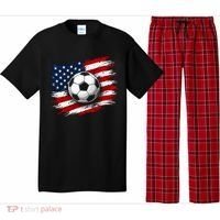 American Flag Soccer Ball USA Pajama Set thumb 0