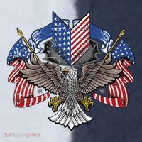American Flag Shield 4th Of July USA Eagle Patriotic Sport-Tek Competitor United Soccer Jersey thumb 4