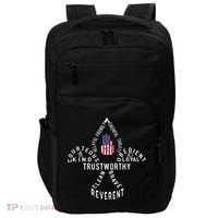 America Flag Scouting law Impact Tech Backpack thumb 0