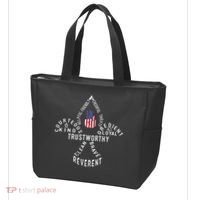 America Flag Scouting law Tote Bag thumb 3