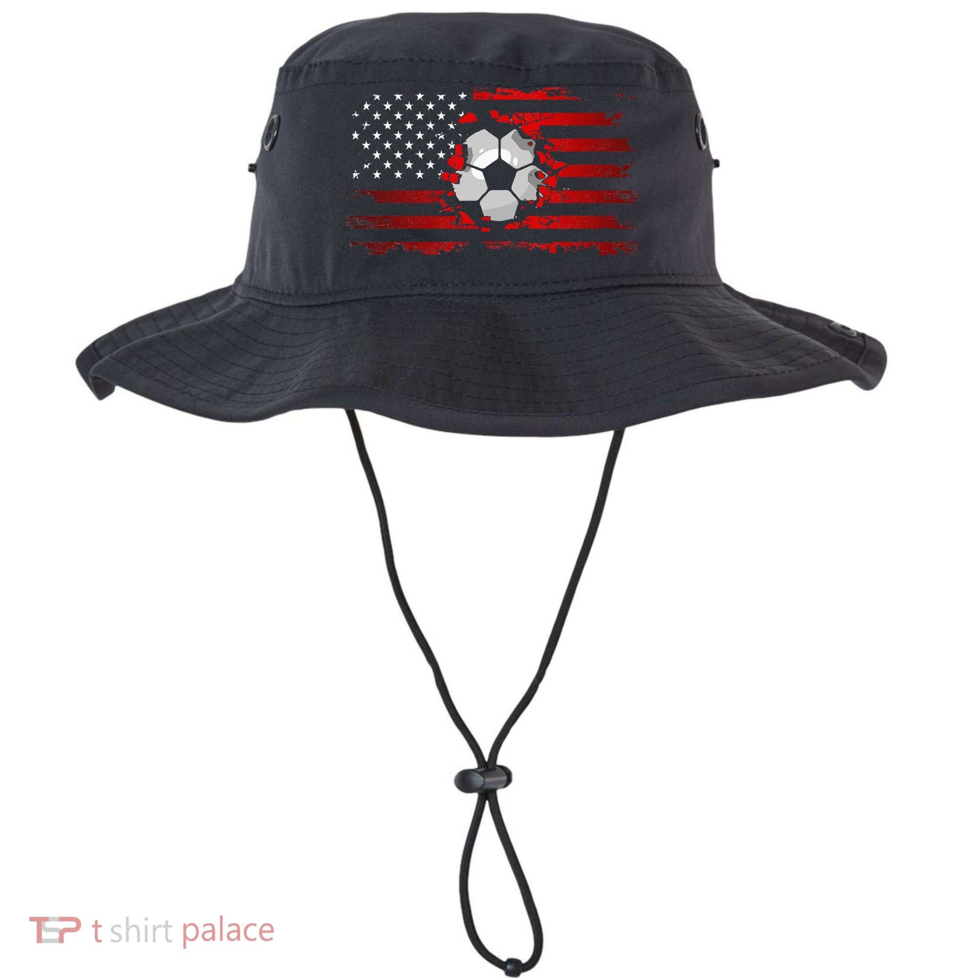 American Flag Soccer Apparel Soccer Bucket Hat