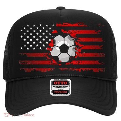 American Flag Soccer Apparel Soccer Hat