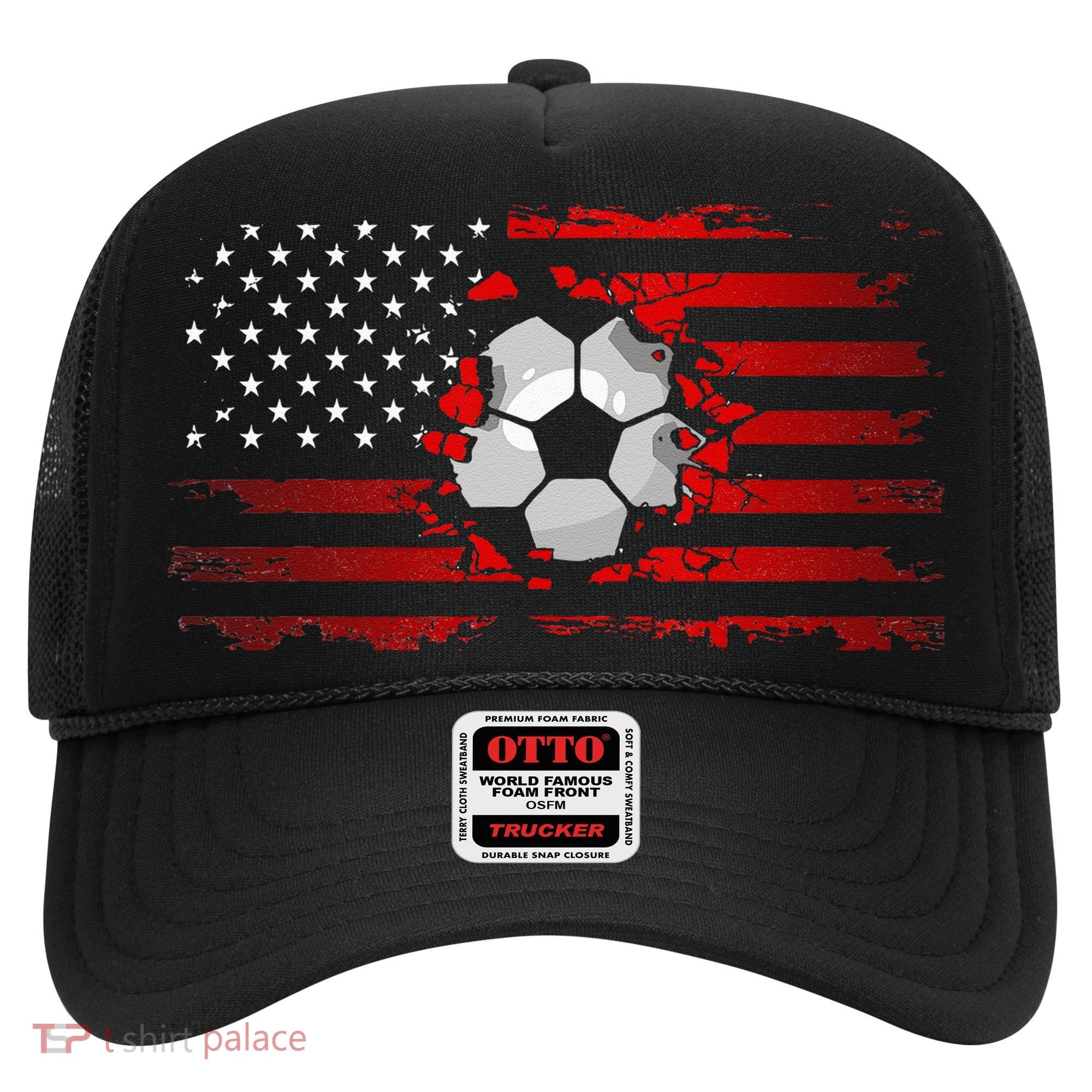 American Flag Soccer Apparel Soccer Hat