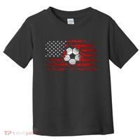 American Flag Soccer Apparel Soccer Toddler T-Shirt thumb 0