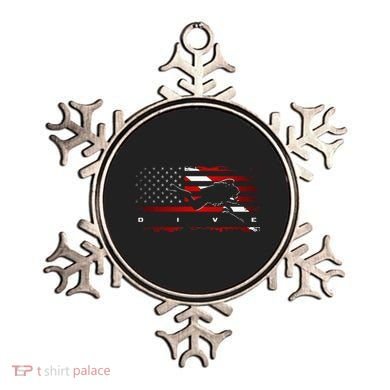 American Flag Scuba Diving Apparel Scuba Diving Ornament