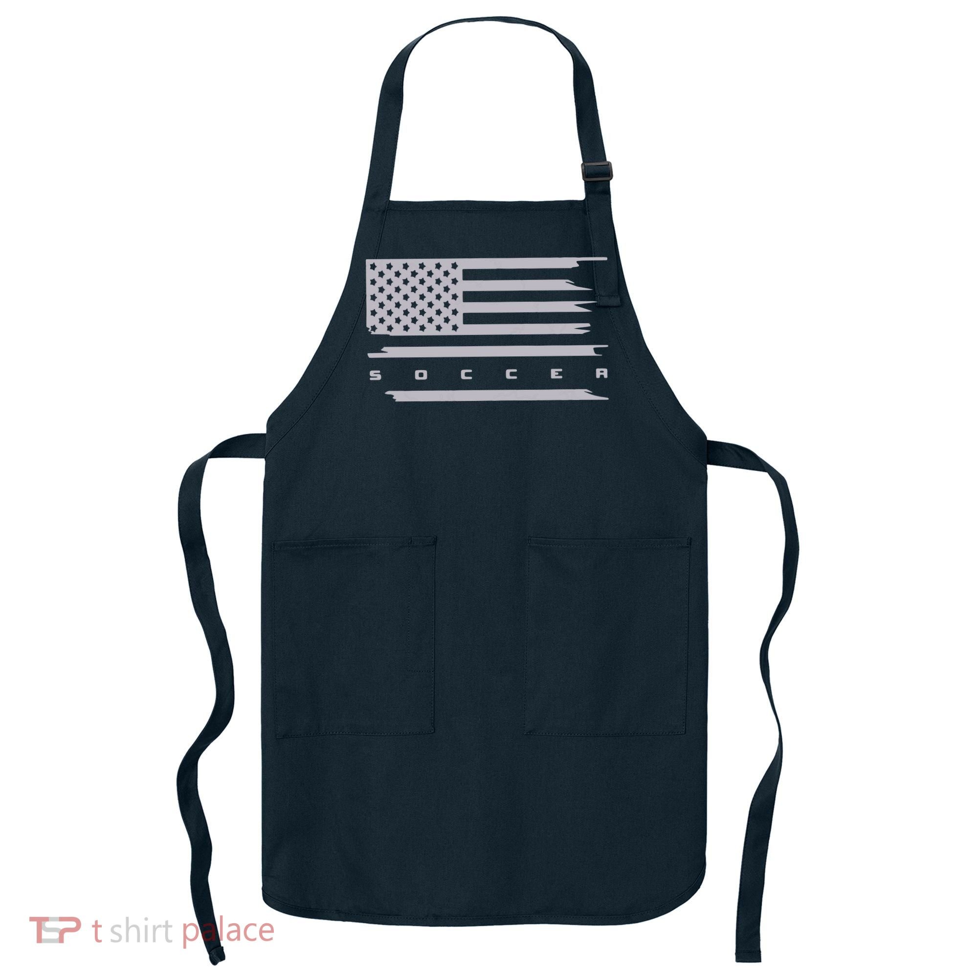 American Flag Soccer Apparel Soccer Hoodie Apron