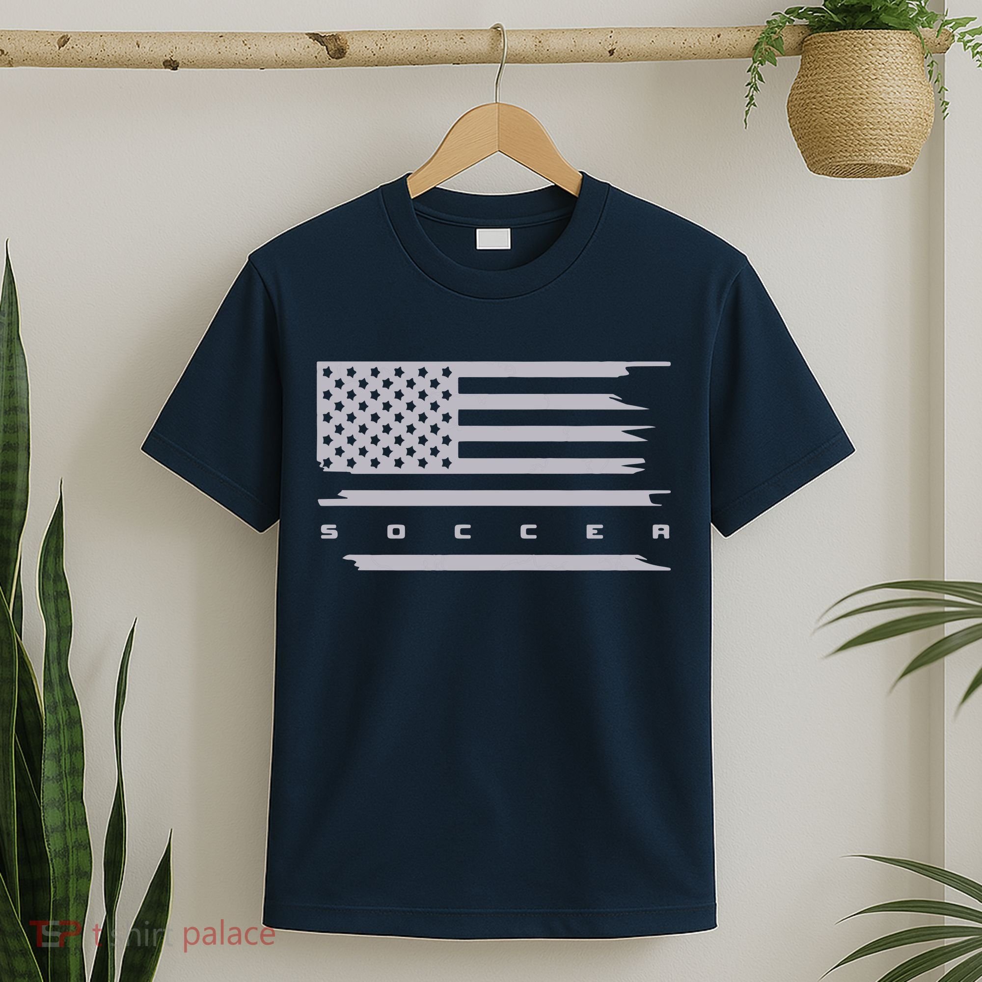 American Flag Soccer Apparel Soccer Hoodie T-Shirt