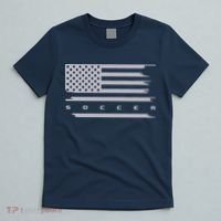 American Flag Soccer Apparel Soccer Hoodie T-Shirt thumb 5