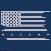 American Flag Soccer Apparel Soccer Hoodie T-Shirt thumb 7