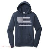 American Flag Soccer Apparel Soccer Hoodie Women's Hoodie thumb 0