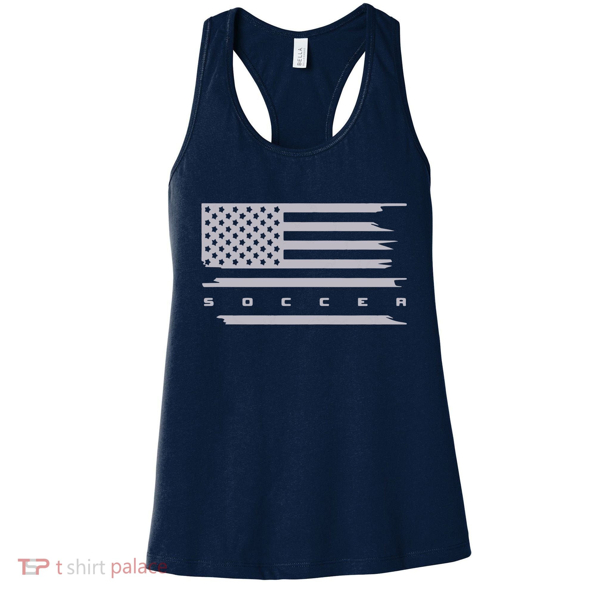 American Flag Soccer Apparel Soccer Hoodie Women's Tank Top