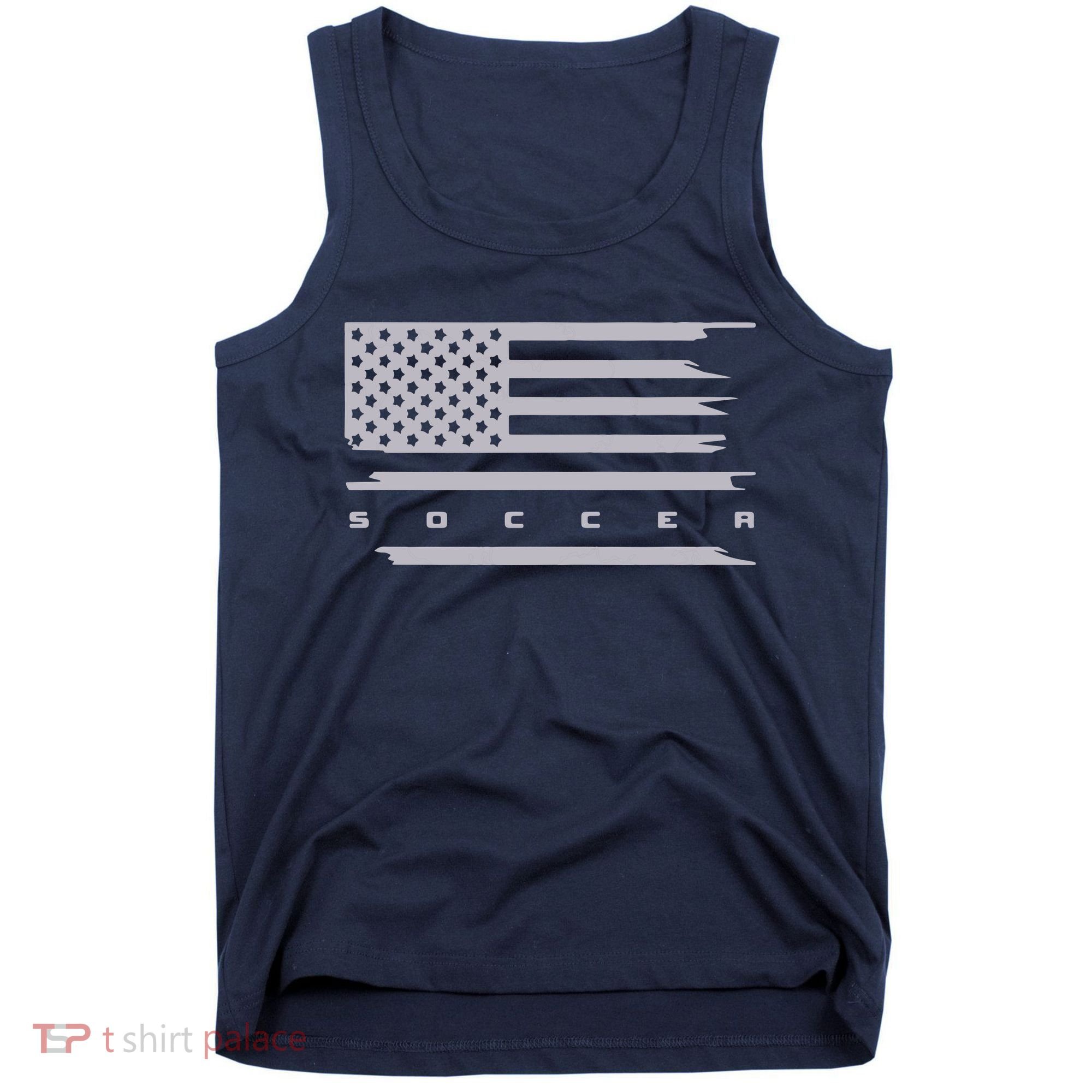 American Flag Soccer Apparel Soccer Hoodie Tank Top
