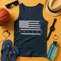 American Flag Soccer Apparel Soccer Hoodie Tank Top thumb 4