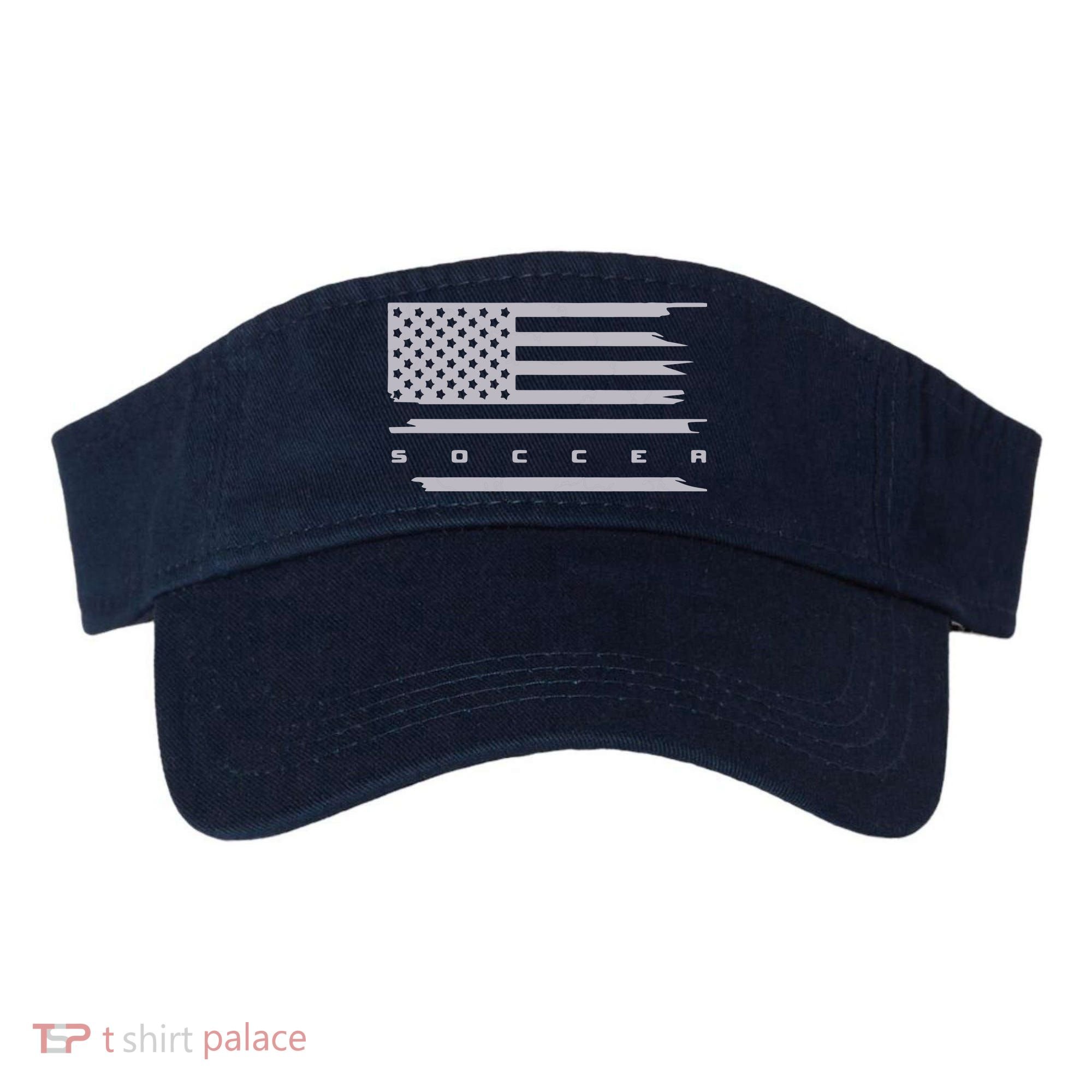 American Flag Soccer Apparel Soccer Hoodie Visor