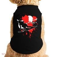 Austria Flag Skier Austrian Alpine Skiing Doggie Tank thumb 0