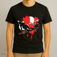 Austria Flag Skier Austrian Alpine Skiing T-Shirt thumb 3