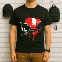 Austria Flag Skier Austrian Alpine Skiing T-Shirt thumb 6
