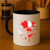 Austria Flag Skier Austrian Alpine Skiing Coffee Mug thumb 4