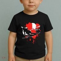 Austria Flag Skier Austrian Alpine Skiing Toddler T-Shirt thumb 2