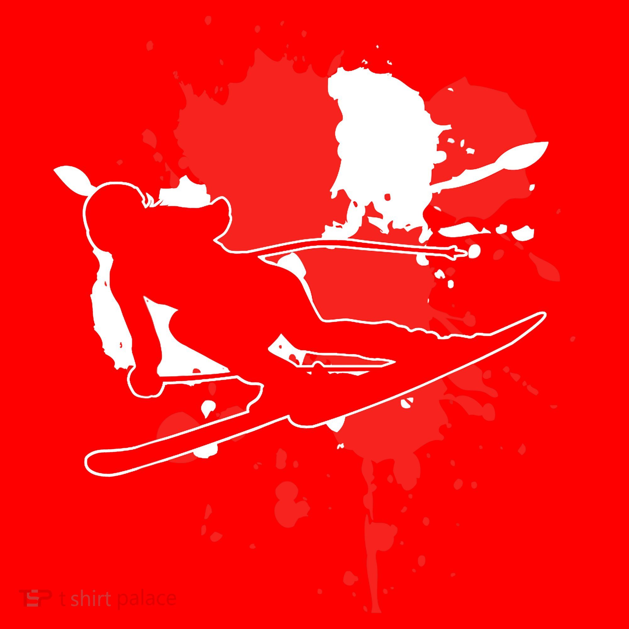 Austria Flag Skier Austrian Alpine Skiing Santa Hat