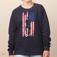 American Flag Soccer Apparel - Soccer Women's Sweatshirt thumb 0
