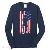 American Flag Soccer Apparel - Soccer Long Sleeve Shirt thumb 0