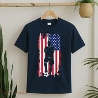 American Flag Soccer Apparel - Soccer T-Shirt thumb 2