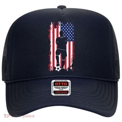 American Flag Soccer Apparel - Soccer Hat