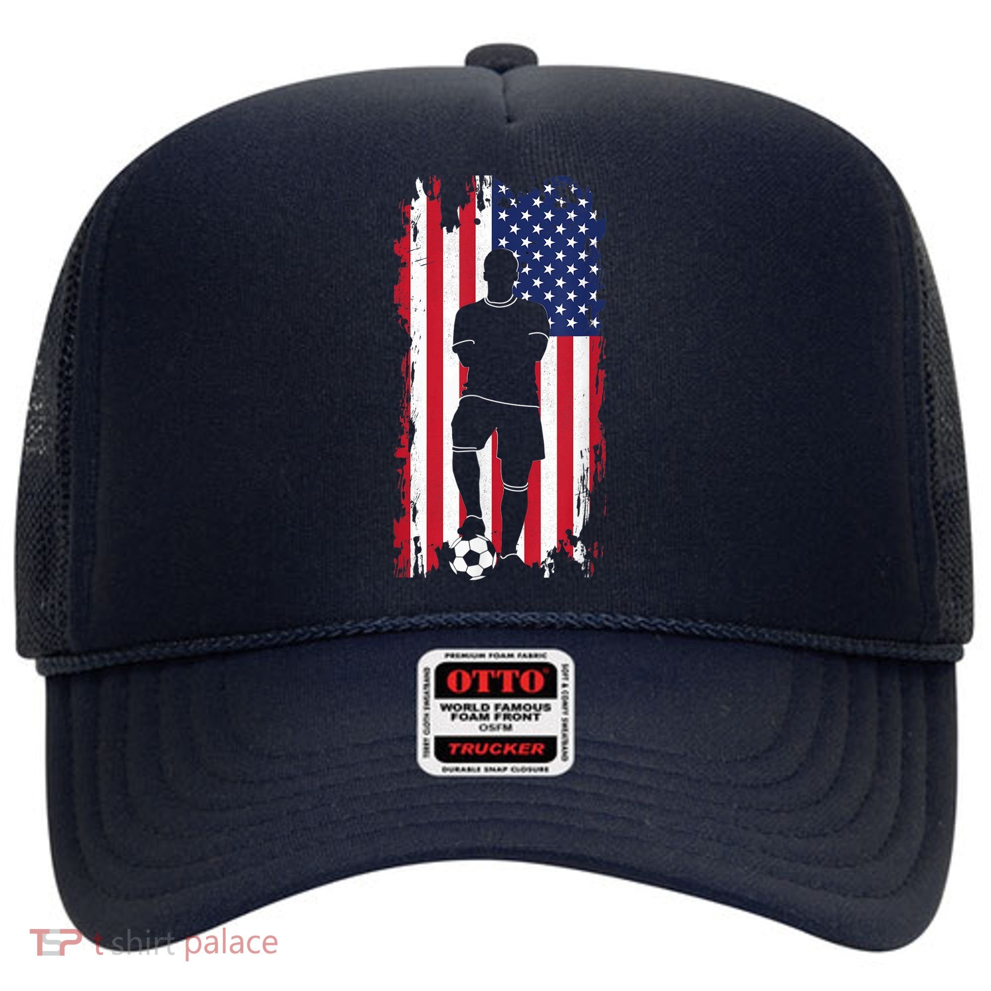 American Flag Soccer Apparel - Soccer Hat