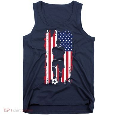 American Flag Soccer Apparel - Soccer Tank Top