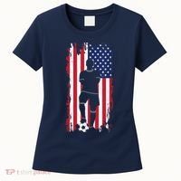 American Flag Soccer Apparel - Soccer Women's T-Shirt thumb 0