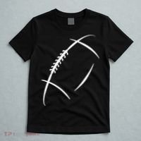 American Football Silhouette Football T-Shirt thumb 5