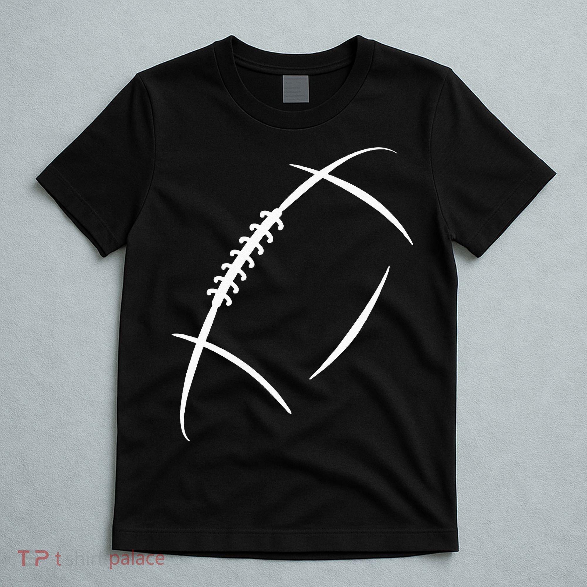American Football Silhouette Football T-Shirt
