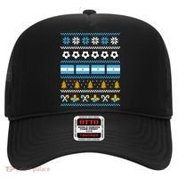 Argentinian Flag Soccer Ugly Christmas Sweater Argentina Cute Gift Hat thumb 0