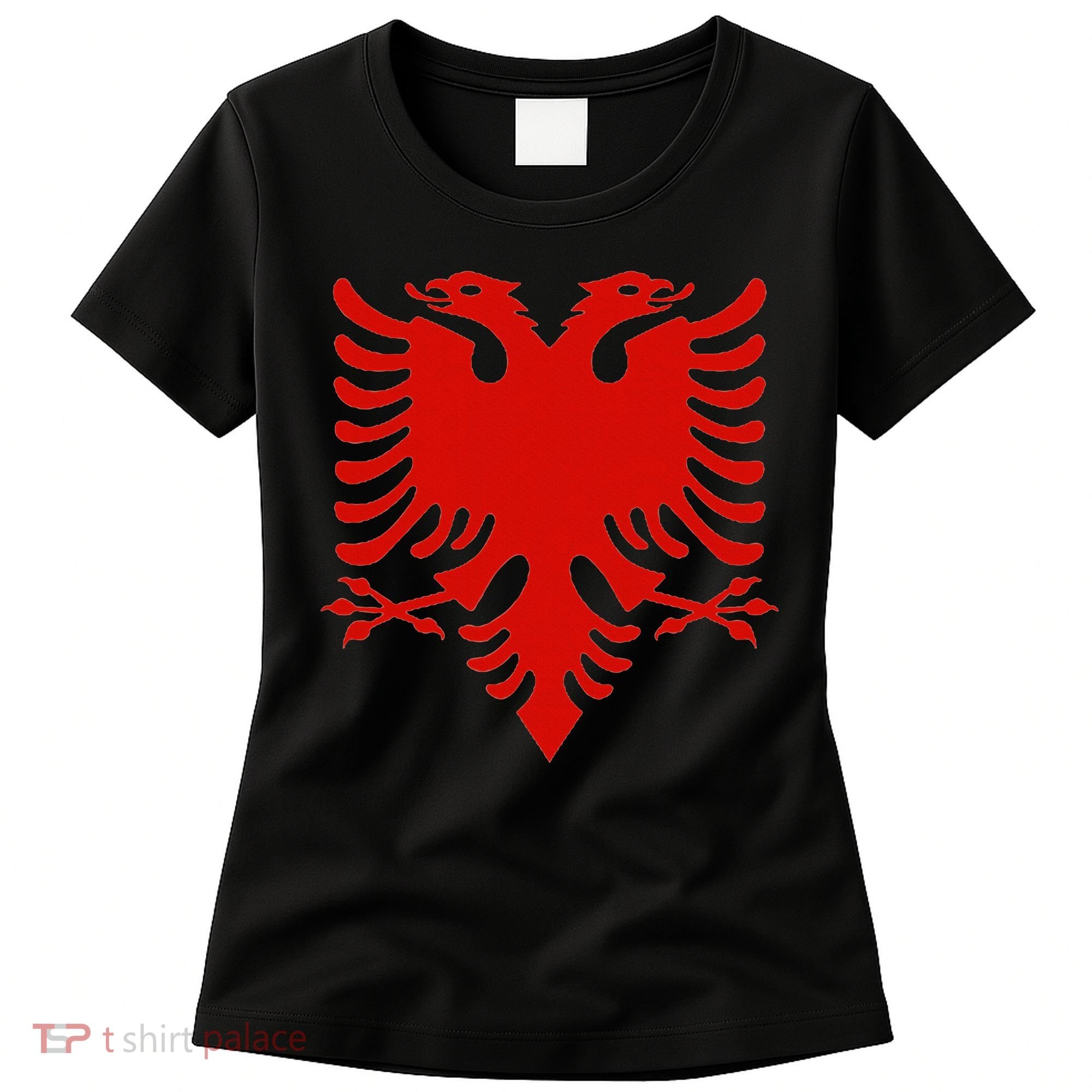 Albanian Flag Shqip Shqiponja Albanian Eagle Albania Women's T-Shirt