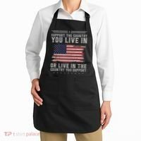 American Flag Support The Country You Live In Usa Apron thumb 2