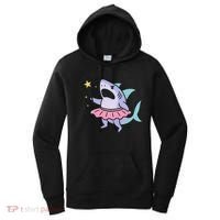 Angry Fairy Shark With Magic Wand And Tutu Art Women's Hoodie thumb 0