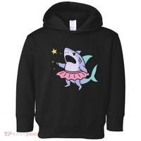 Angry Fairy Shark With Magic Wand And Tutu Art Toddler Hoodie thumb 0