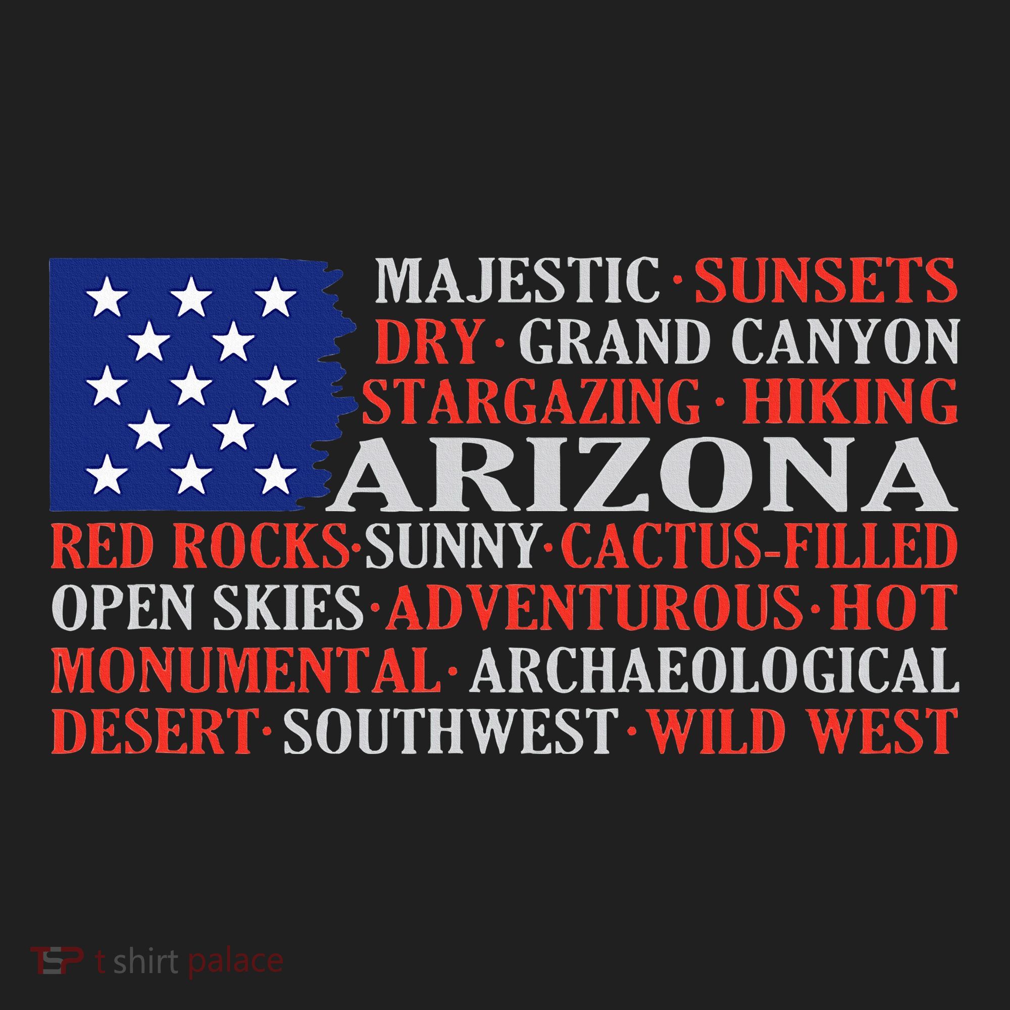 Arizona Flag Showing Some The StateS Best Features Beanie