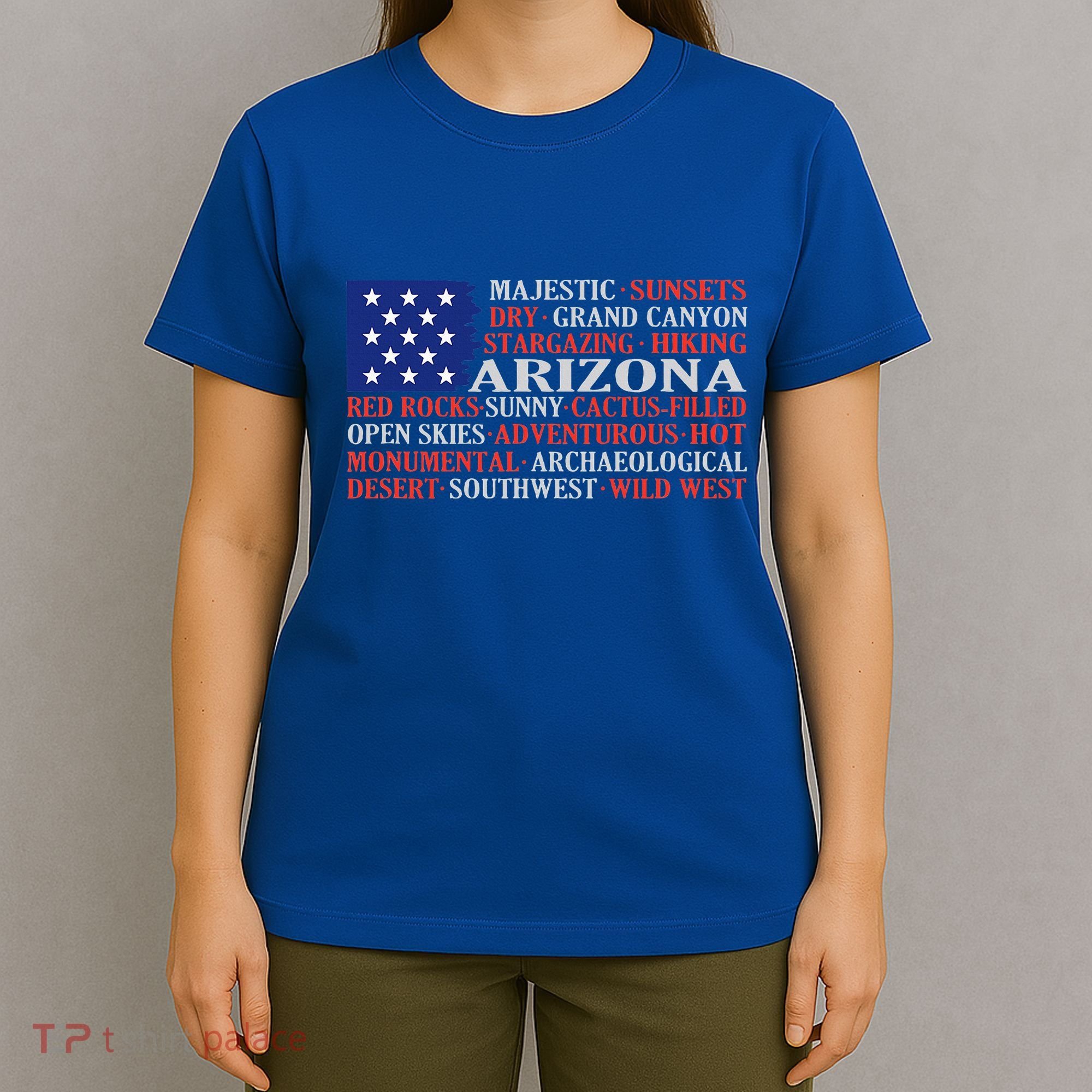 Arizona Flag Showing Some The StateS Best Features T-Shirt