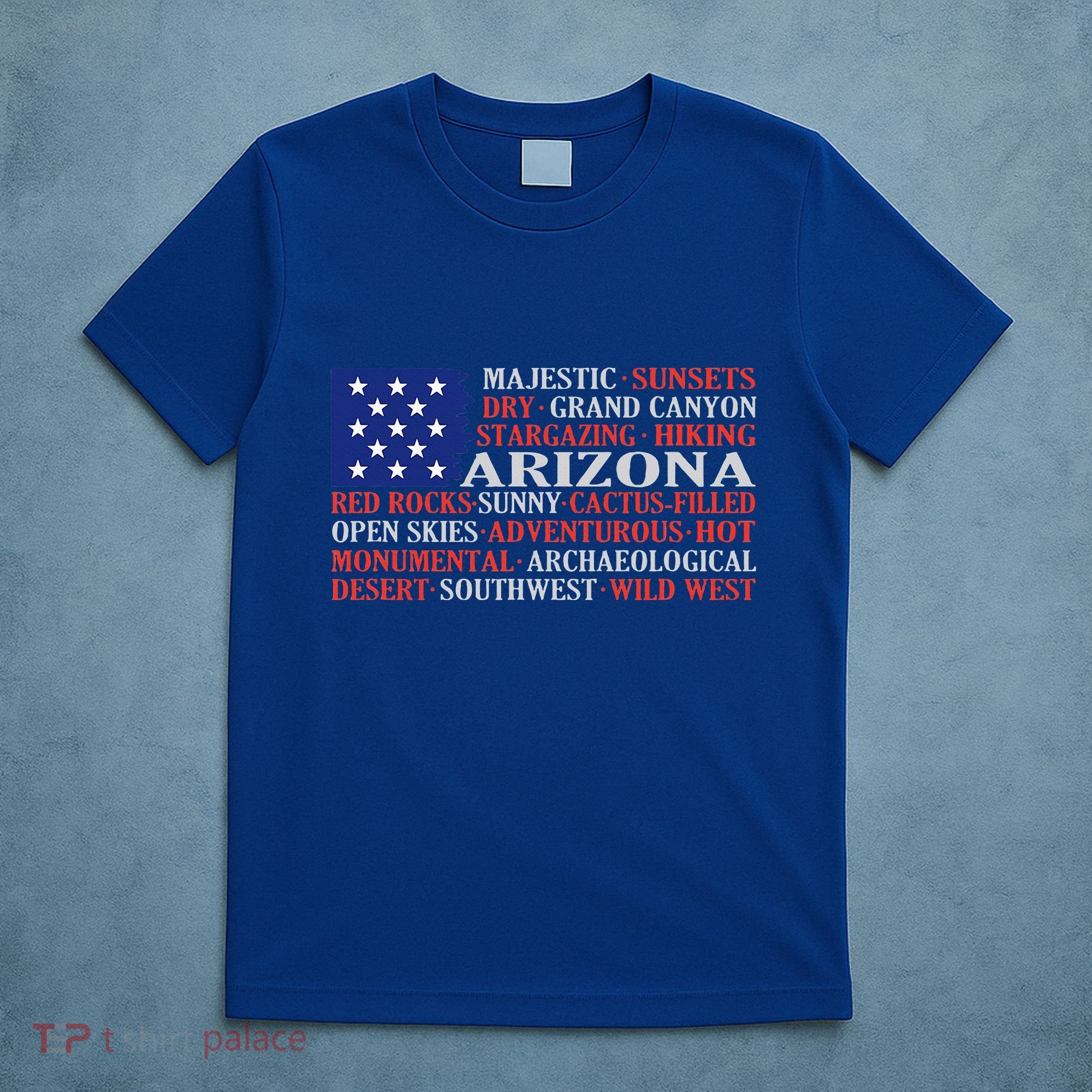 Arizona Flag Showing Some The StateS Best Features T-Shirt