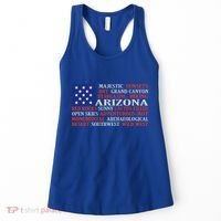 Arizona Flag Showing Some The StateS Best Features Women's Tank Top thumb 0