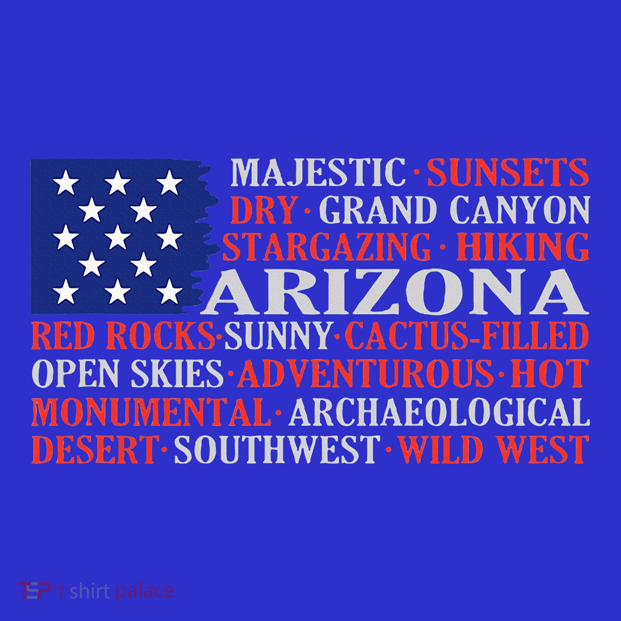 Arizona Flag Showing Some The StateS Best Features Women's Tank Top