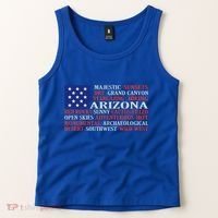 Arizona Flag Showing Some The StateS Best Features Tank Top thumb 2