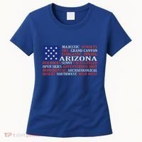 Arizona Flag Showing Some The StateS Best Features Women's T-Shirt thumb 0